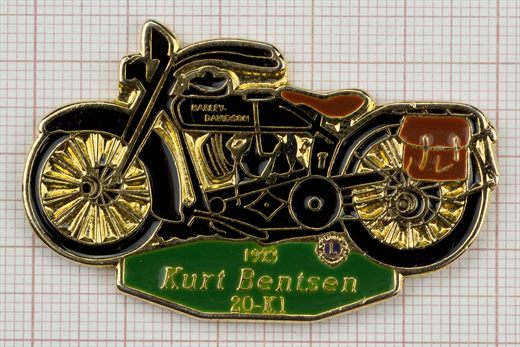Estados Unidos New York Distrito 20-K1 Kurt Bentsen Harley-Davidson 1923