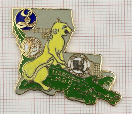 Estados Unidos Louisiana MD8 St Louis Convencao Internacional 1990