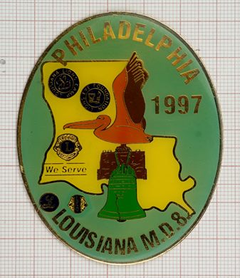Estados Unidos Louisiana MD8 Philadelphia Convencao Internacional 1997