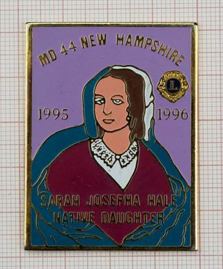 Estados Unidos New Hampshire MD44 Sarah Josepha Hale Native Daughter 1995-1996 50mm