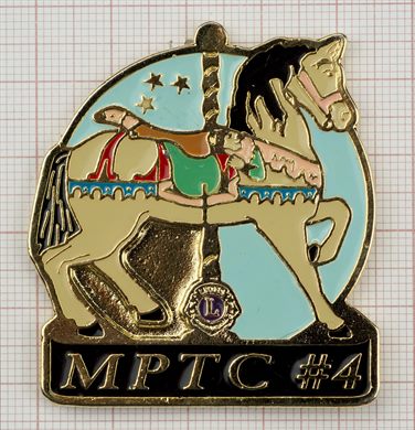 Estados Unidos-Missouri - MPTC - Serie 4 - Cavalo de Carrossel