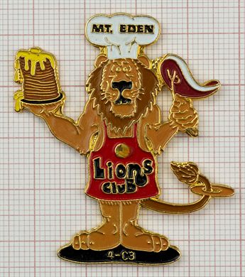 Estados Unidos California Distrito 4-C3 Mount Eden - Lions Chef Mascote 2