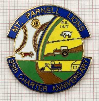 Estados Unidos Pennsylvania Distrito 14-T Mount Parnell - Lions 35th Charter Anniversary