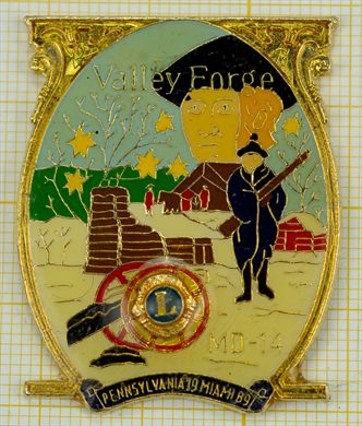 Estados Unidos Pennsylvania MD14 Valley Forge Miami Convencao Internacional 1989