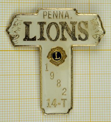Estados Unidos Pennsylvania Distrito 14-T - Lions T-Shirt 1982