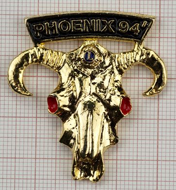 Estados Unidos Arizona Phoenix 1994 Bull Skull
