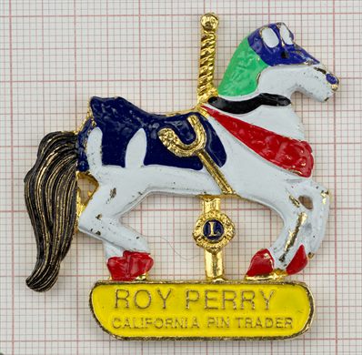 Estados Unidos California Roy Perry California Pin Trader Caballo Carrusel