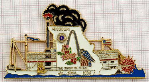 Lions Clube St Louis Missouri The Show Me State 1990