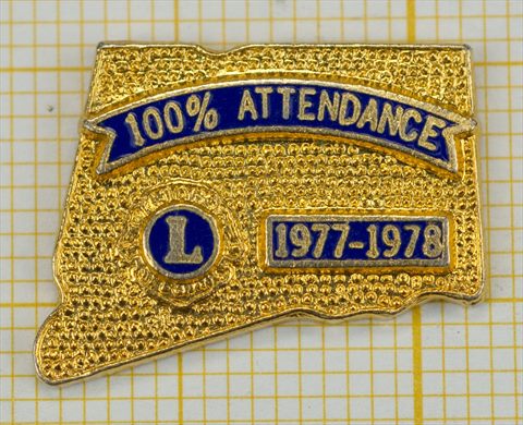 Estados Unidos Connecticut Lions Assiduidade 100 por cento 1977-1978