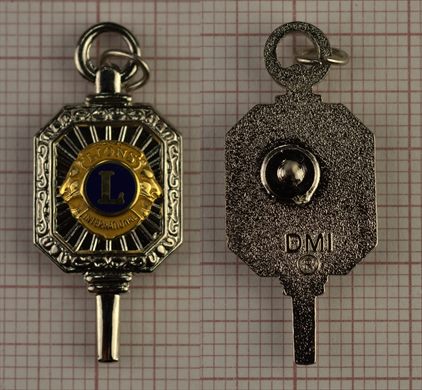 Lions International Emblema Forma Chave DMI