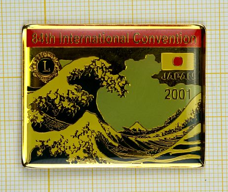 Japao Delegacao 84th Convencao Internacional 2001 Great Wave