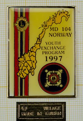 Noruega MD104 Campo da Juventude e Intercambio 1997