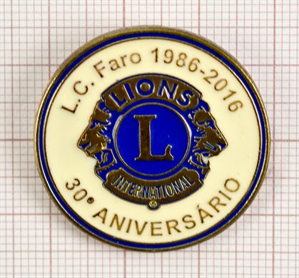 Portugal Lions Clubee de Faro 30 Aniversario 1986-2016