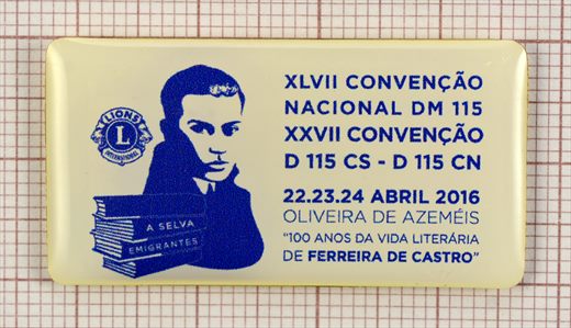 Portugal-Oliveira de Azemeis XLVII - Convencao Nacional DM 115 2016 Ferreira de Castro