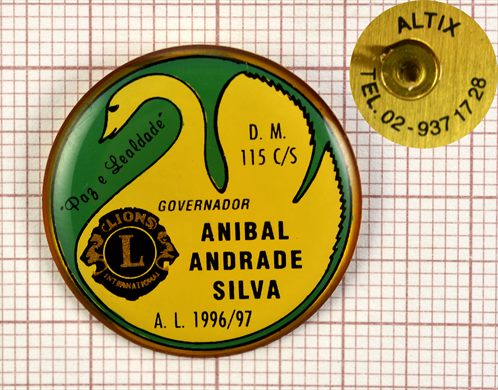 Portugal - Distrito 115 - CS Governador Anibal Andrade Silva Paz e Lealdade 1996-1997
