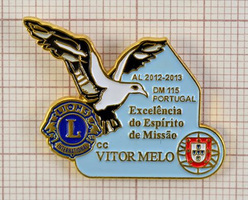 Portugal DM115 CC Vitor Melo Excelencia do Espirito de Missao AL 2012-2013
