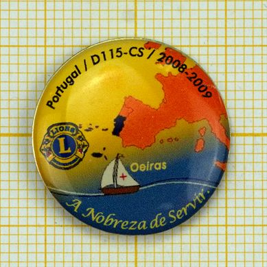 Portugal-Oeiras - Distrito 115 - CS A Nobreza de Servir 2008-2009