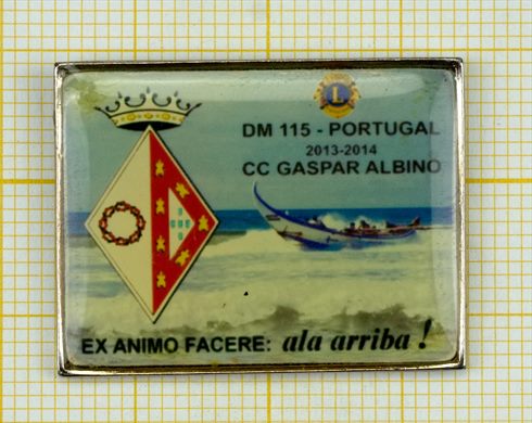 Portugal-DM 115 CC Gaspar Albino Ex Animo Facere Ala Arriba 2013-2014