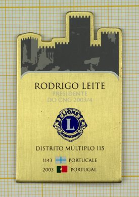 Portugal DM115 Rodrigo Leite Presidente do CNG 2003-2004 Portucale