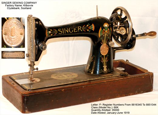 Singer 1919 66K