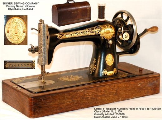 Singer 1923 15K