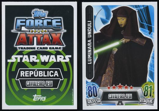 Star Wars Topps Force Attax 08