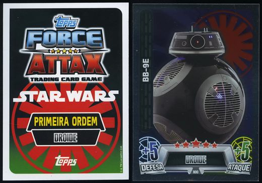 Star Wars Topps Force Attax 100