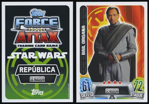 Star Wars Topps Force Attax 11