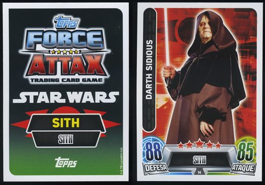 Star Wars Topps Force Attax 14