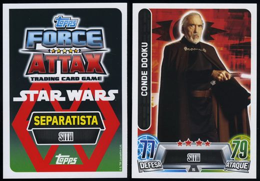 Star Wars Topps Force Attax 15