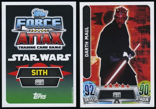 Star Wars Topps Force Attax 16