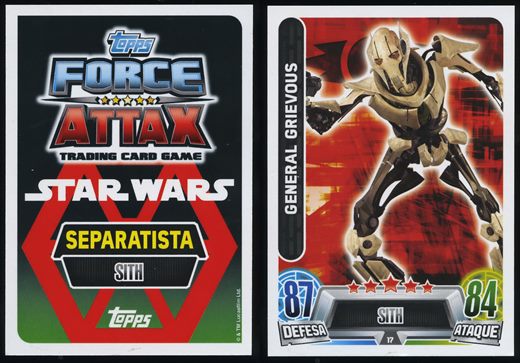 Star Wars Topps Force Attax 17
