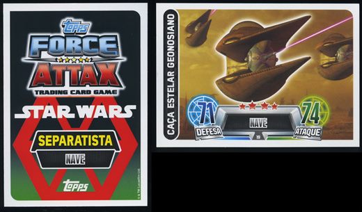 Star Wars Topps Force Attax 19
