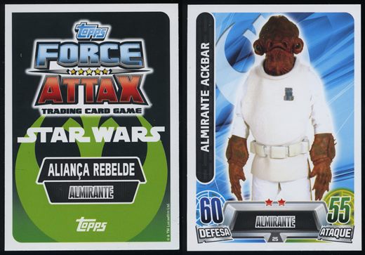 Star Wars Topps Force Attax 25
