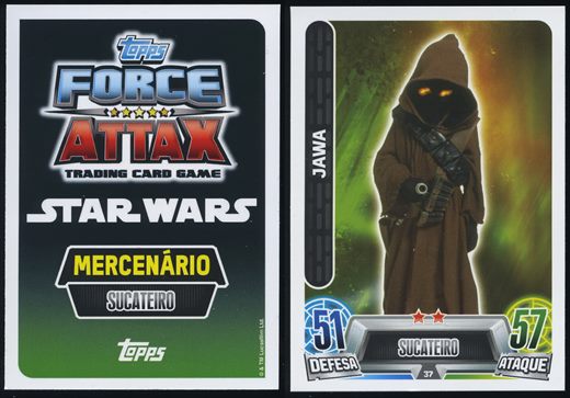 Star Wars Topps Force Attax 37
