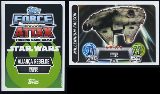 Star Wars Topps Force Attax 39