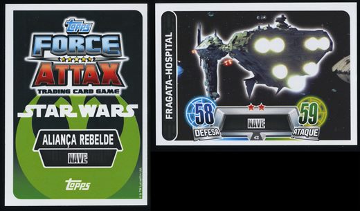 Star Wars Topps Force Attax 43