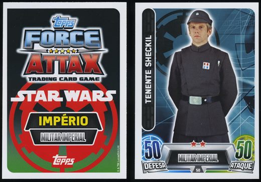 Star Wars Topps Force Attax 50