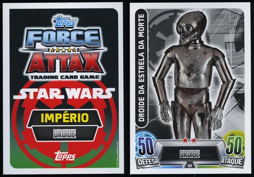Star Wars Topps Force Attax 58