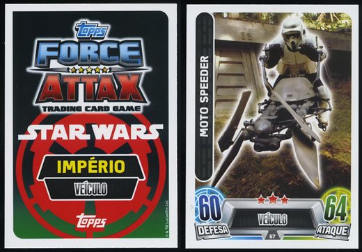 Star Wars Topps Force Attax 67