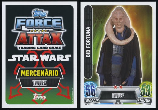 Star Wars Topps Force Attax 70