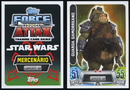 Star Wars Topps Force Attax 72