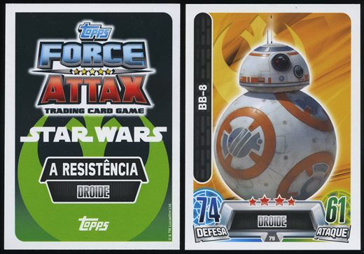 Star Wars Topps Force Attax 79