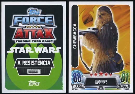 Star Wars Topps Force Attax 82