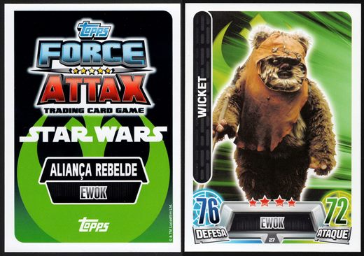 Star Wars Topps Force Attax 27