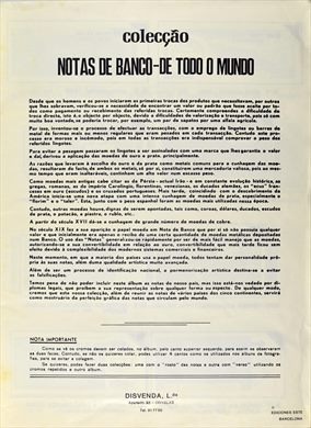 Notas de Banco de Todo o Mundo 02