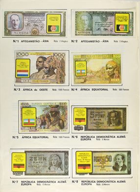 Notas de Banco de Todo o Mundo 03