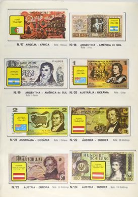 Notas de Banco de Todo o Mundo 05
