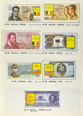 Notas de Banco de Todo o Mundo 06