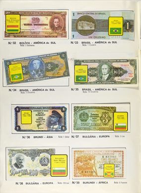 Notas de Banco de Todo o Mundo 07